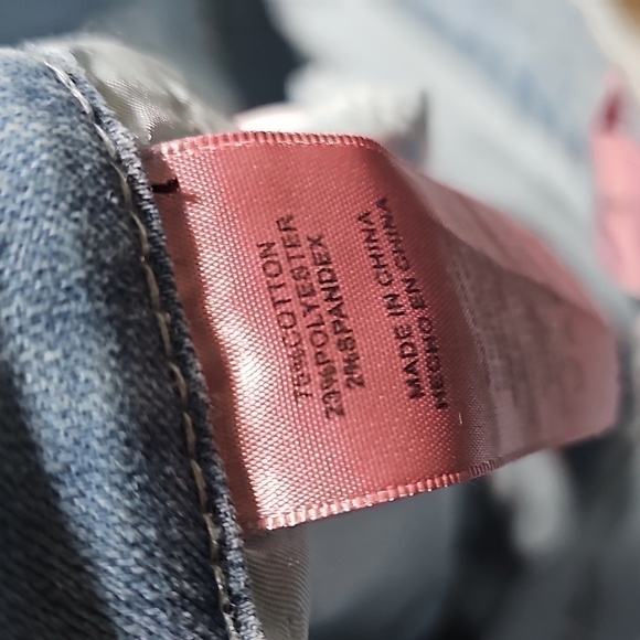 Stefany Jeans Distressed High-Rise Skinny Zippered Ankle Jeans Size 11/12 NEW‎ - Picture 4 of 5